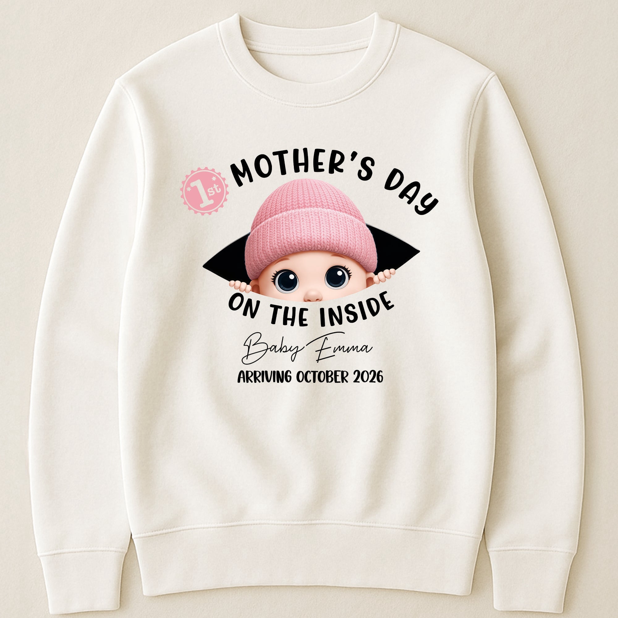 Mother's Day Gifts, 1St Mother's Day On The Inside. - Personalized Shirt