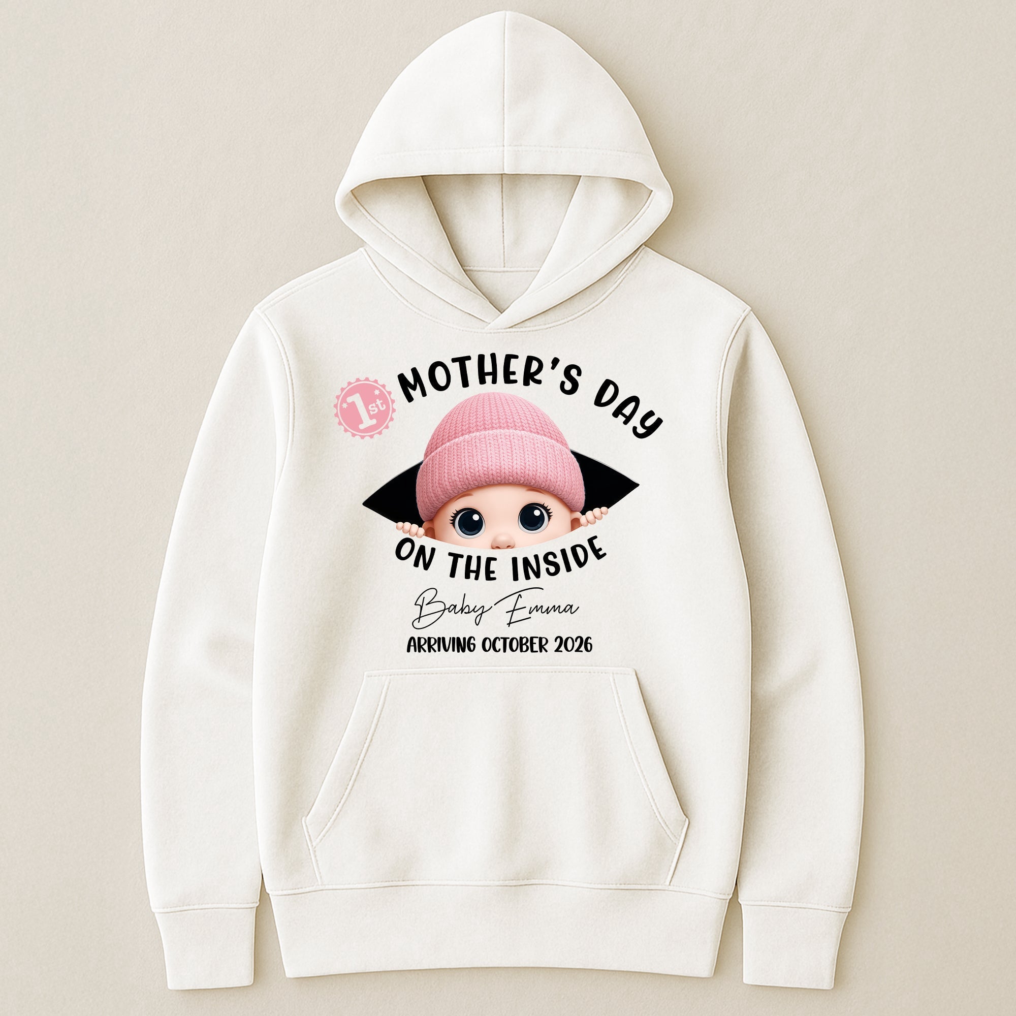 Mother's Day Gifts, 1St Mother's Day On The Inside. - Personalized Shirt