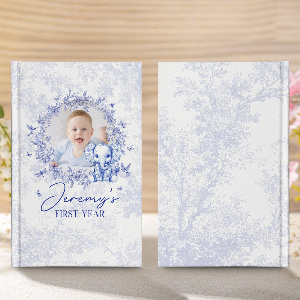 Baby's First Year Memory Book For New Parents Newborn Record Book Baby Shower Gift - Personalized Journal