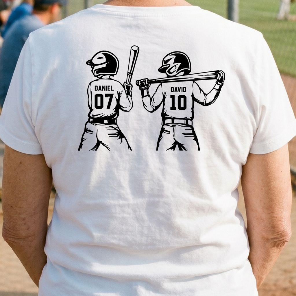 Mother's Day Gifts, Baseball Grandma, Crazy Proud, Always Loud - Personalized Shirt