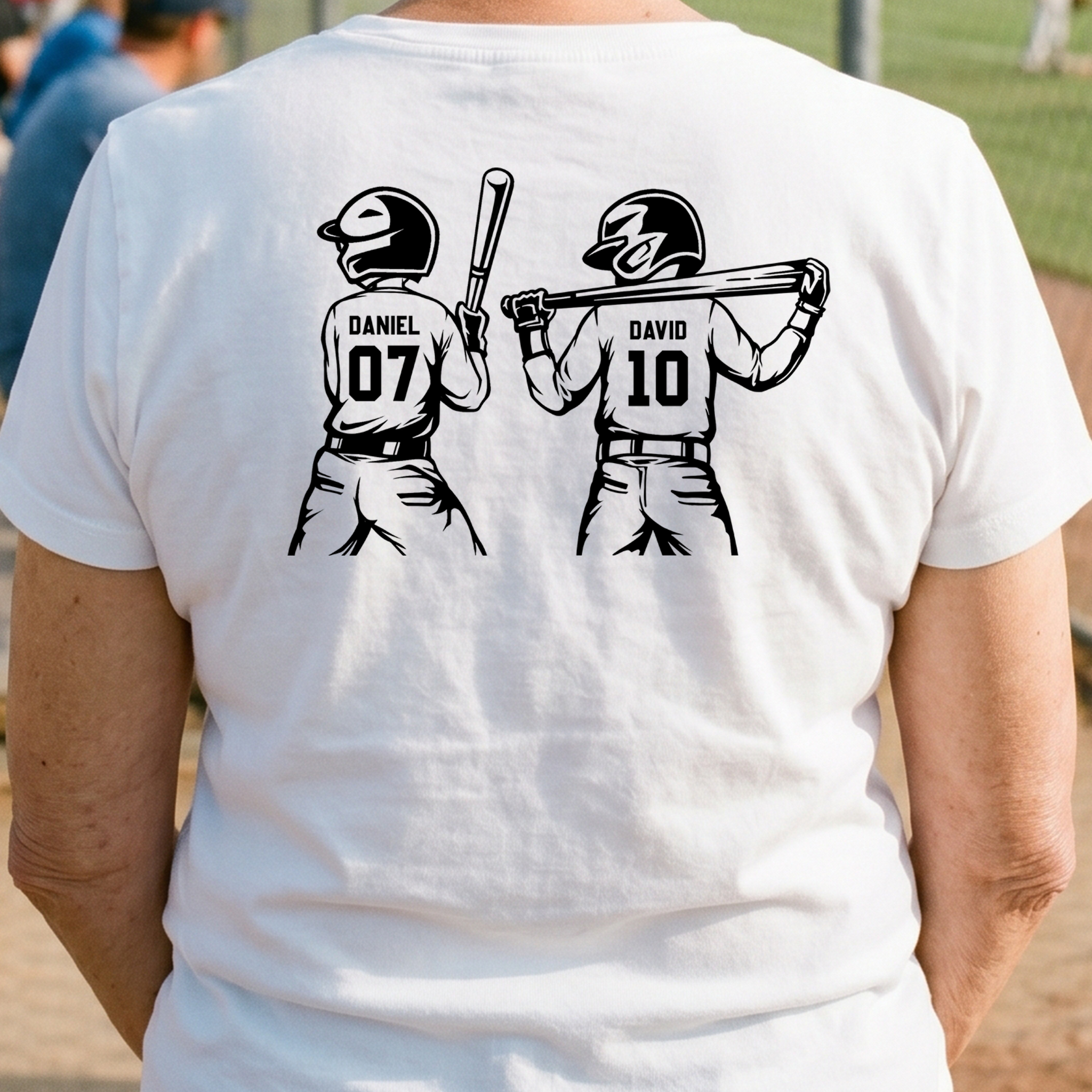 Mother's Day Gifts, Baseball Grandma, Crazy Proud, Always Loud - Personalized Shirt