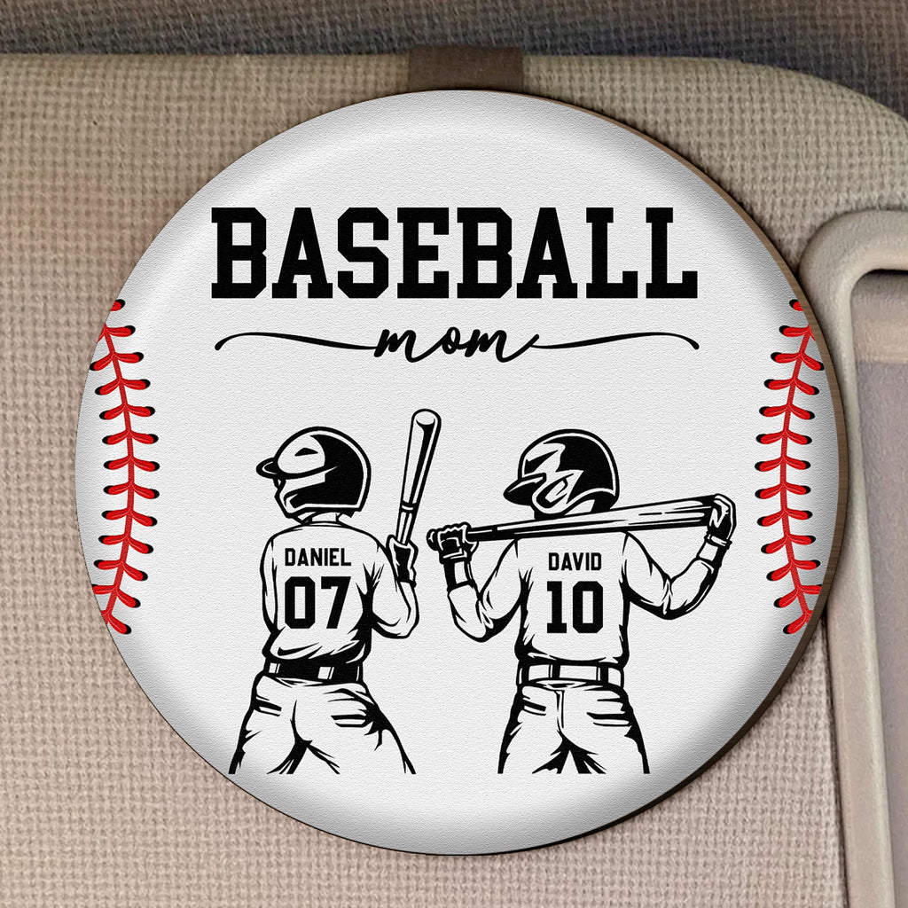 Mother's Day Gifts, Baseball Mom That's My Kid - Personalized Car Visor Clip