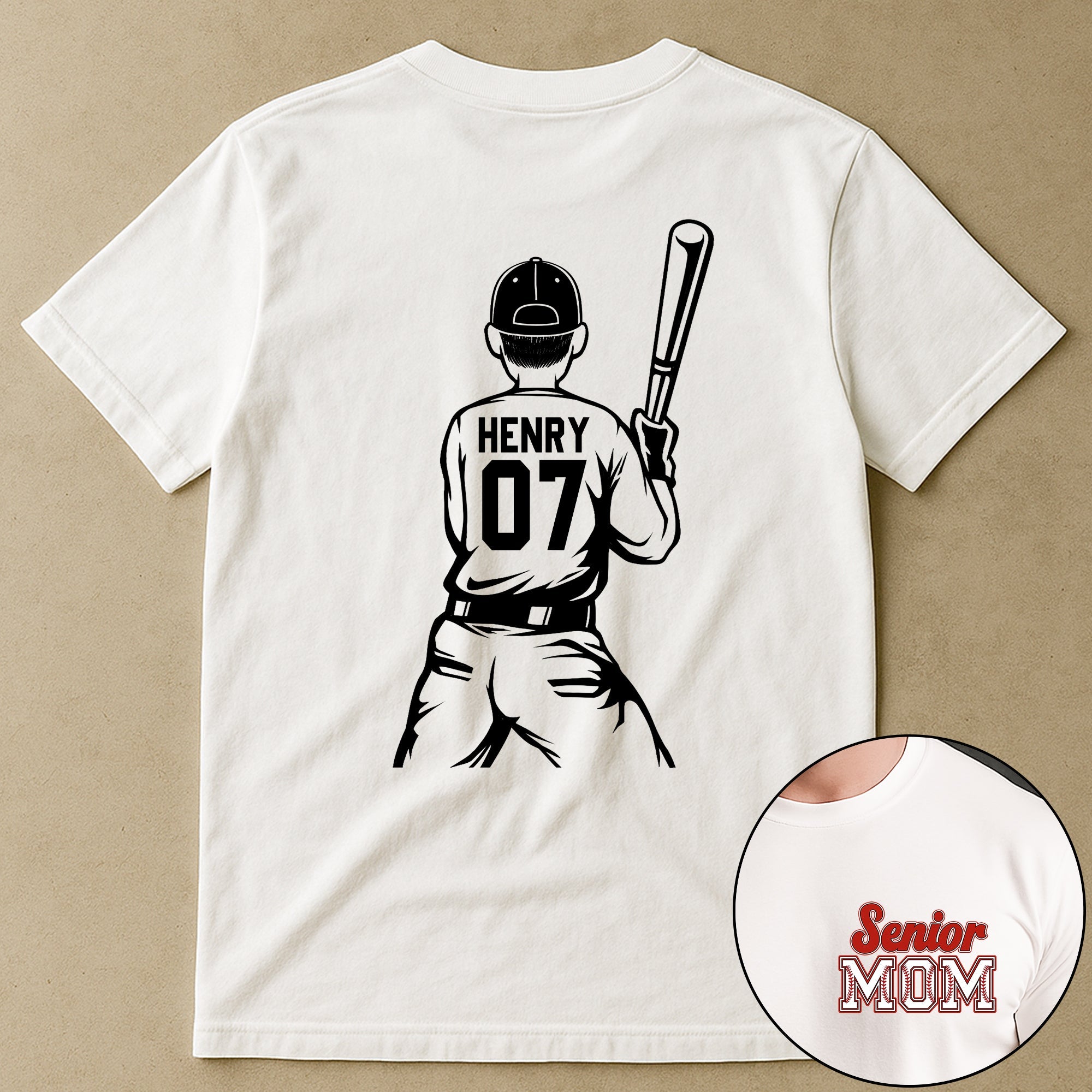 Baseball Senior - Personalized Shirt