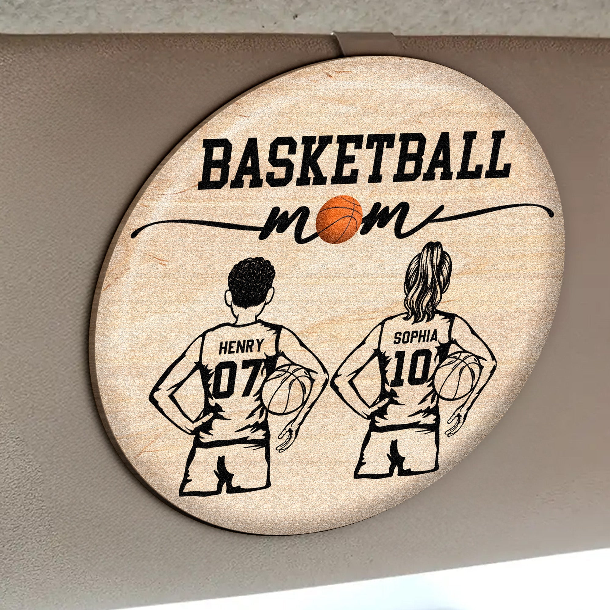 Basketball Mom That's My Kid - Personalized Car Visor Clip