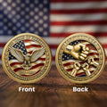 Father's Day Gifts, Best Dad Ever USA 250Th Anniversary - Personalized Coin