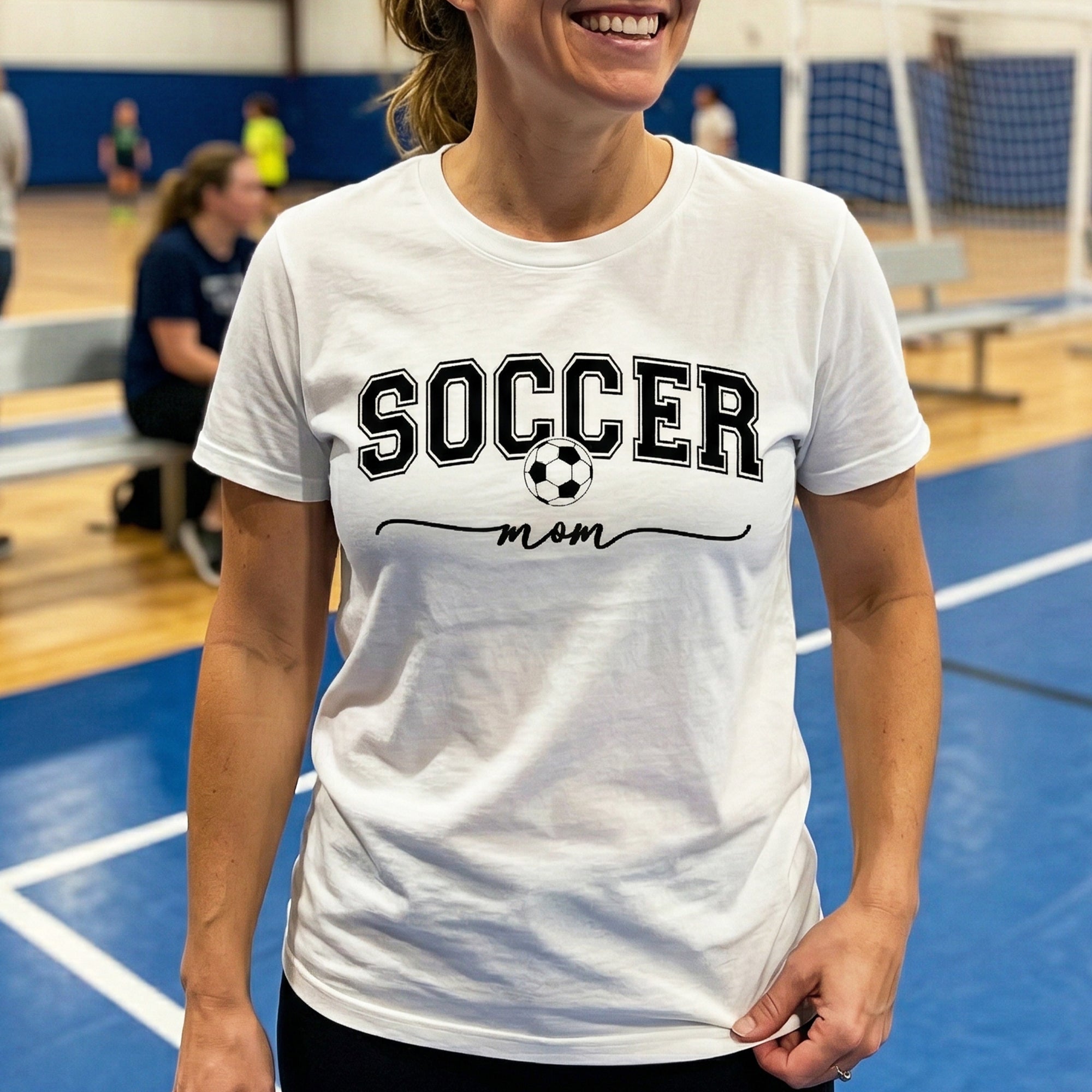 Mother's Day Gifts, Custom Soccer Mom, Grandma - Personalized Shirt
