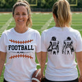 Mother's Day Gifts, Custom Football Mom, Grandma - Personalized Shirt