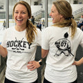 Mother's Day Gifts, Custom Hockey Mom, Grandma - Personalized Shirt