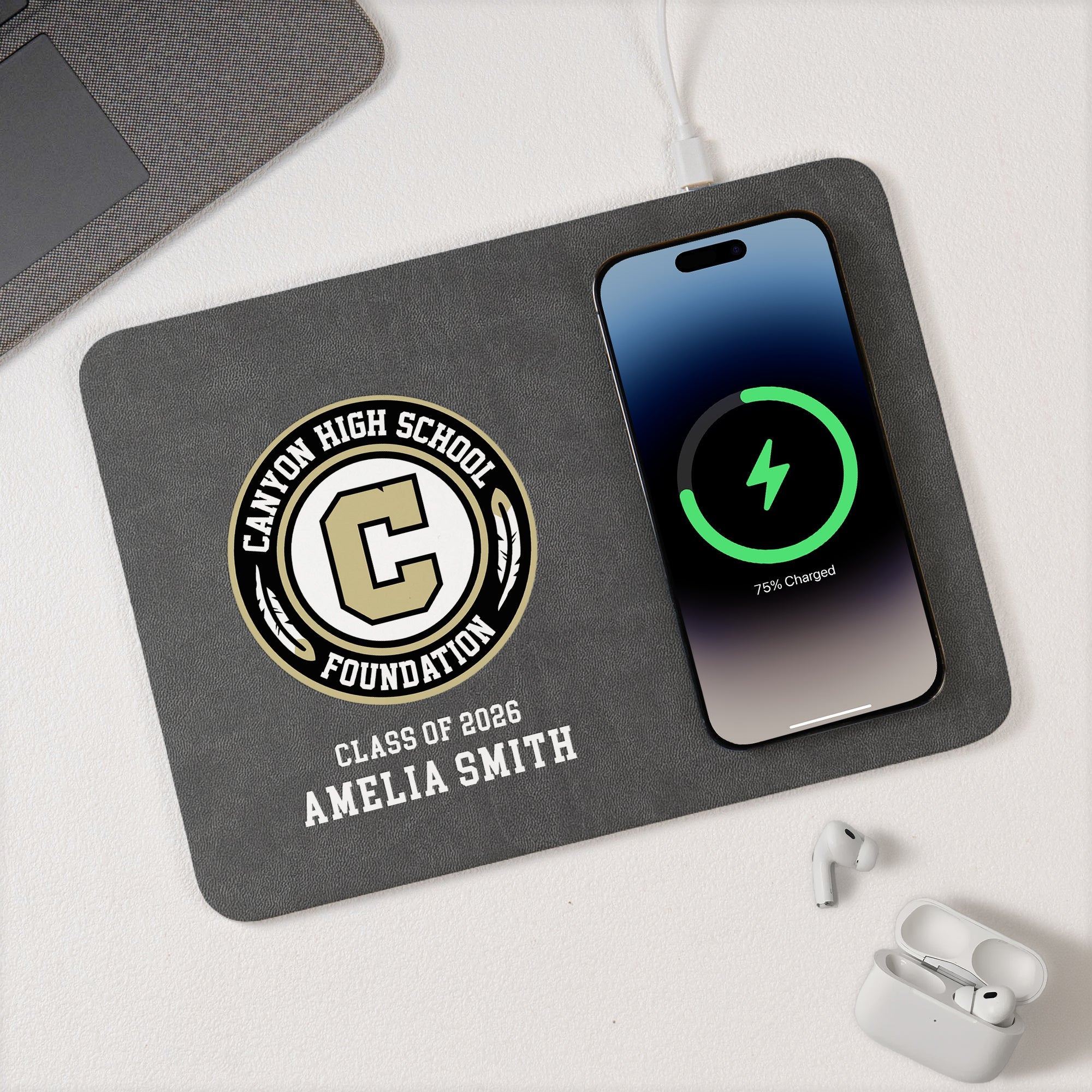 Custom Logo Graduation - Personalized Charging Pad