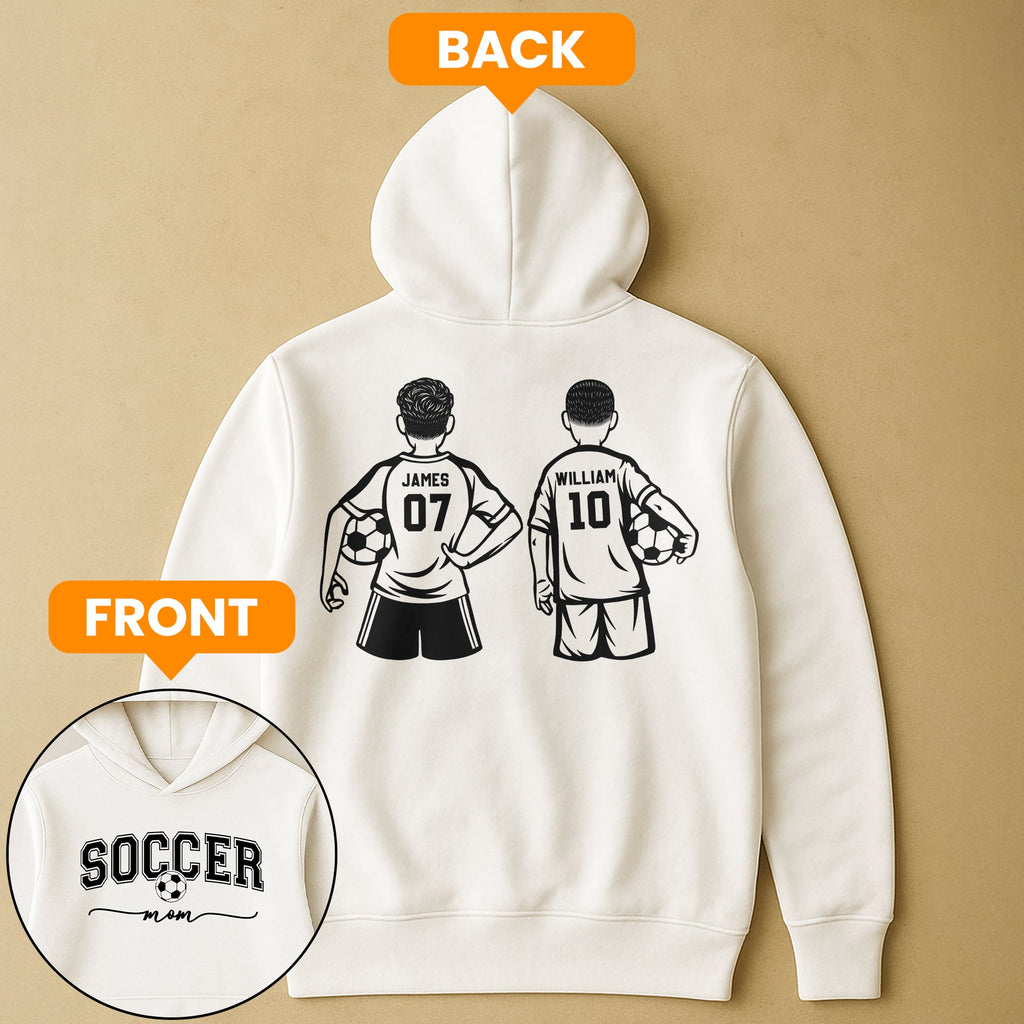 Mother's Day Gifts, Custom Soccer Mom, Grandma - Personalized Shirt