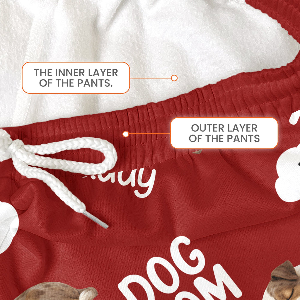 Dog Mom - Personalized Lounge Pants