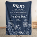 Mother's Day Gifts, Feel The Warmth Knowing It's A Big Hug From Us - Personalized Blanket