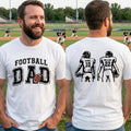 Father's Day Gifts, Football Dad, Daddy, Grandpa- Personalized Shirt
