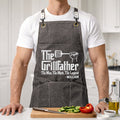 Father's Day Gifts, Funny Embroidered Apron For Dad, Anniversary, Father's Day Gifts - Personalized Apron
