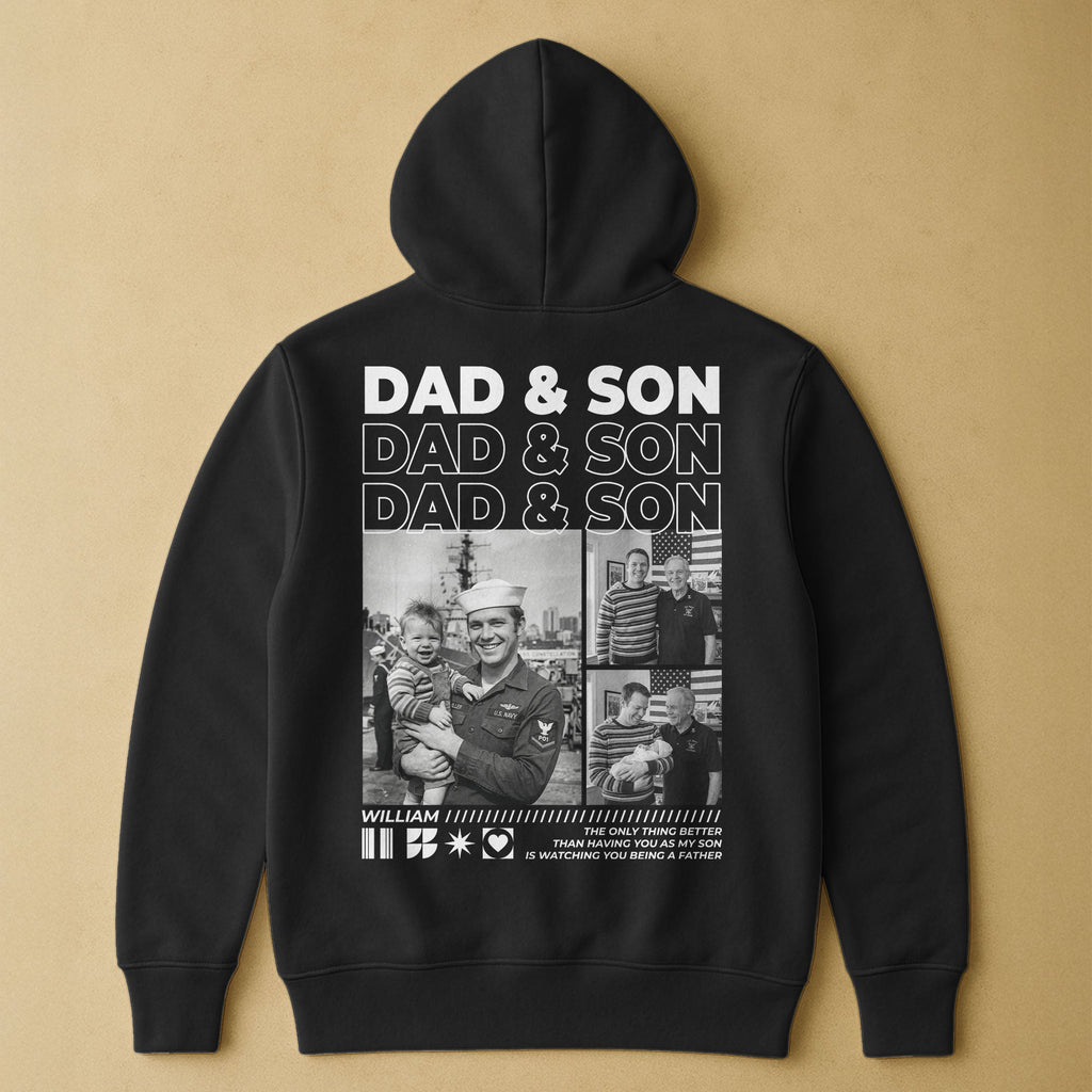 Mother's Day Gifts, Father's Day Gifts, Gift For Son, Daughter, Gift For New Dad New Mom Custom Photo - Personalized Shirt