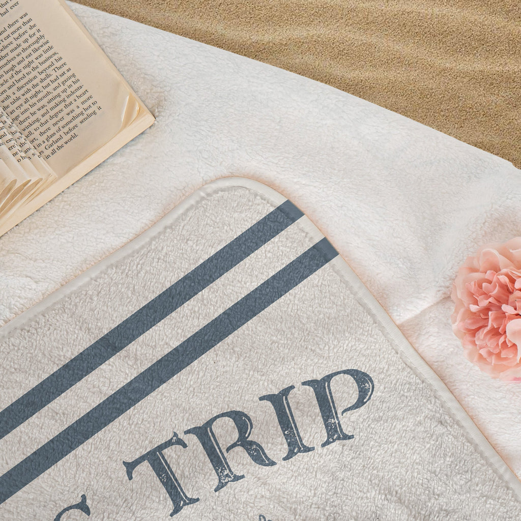 Girls Trip Custom Photo Beach Vacation - Personalized Beach Towel