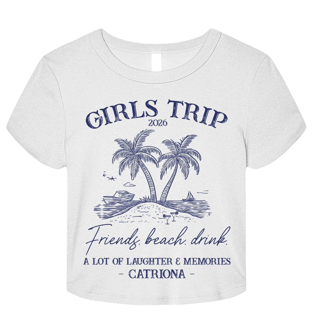 Girls Trip Summer Time - Personalized Shirt