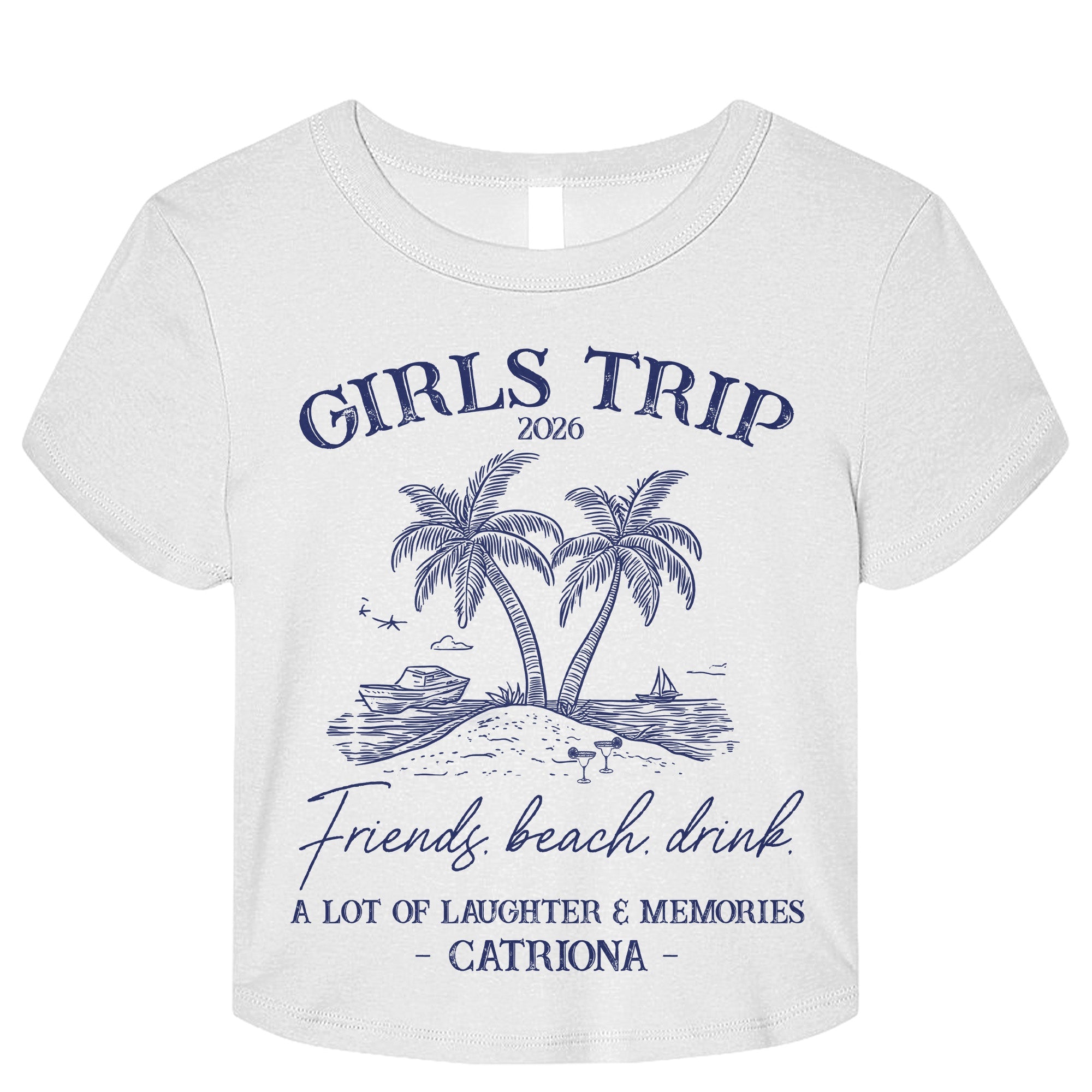 Girls Trip Summer Time - Personalized Shirt