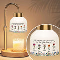 Mother's Day Gifts, Grandma's Garden Love Grows Here - Personalized Candle Warmer