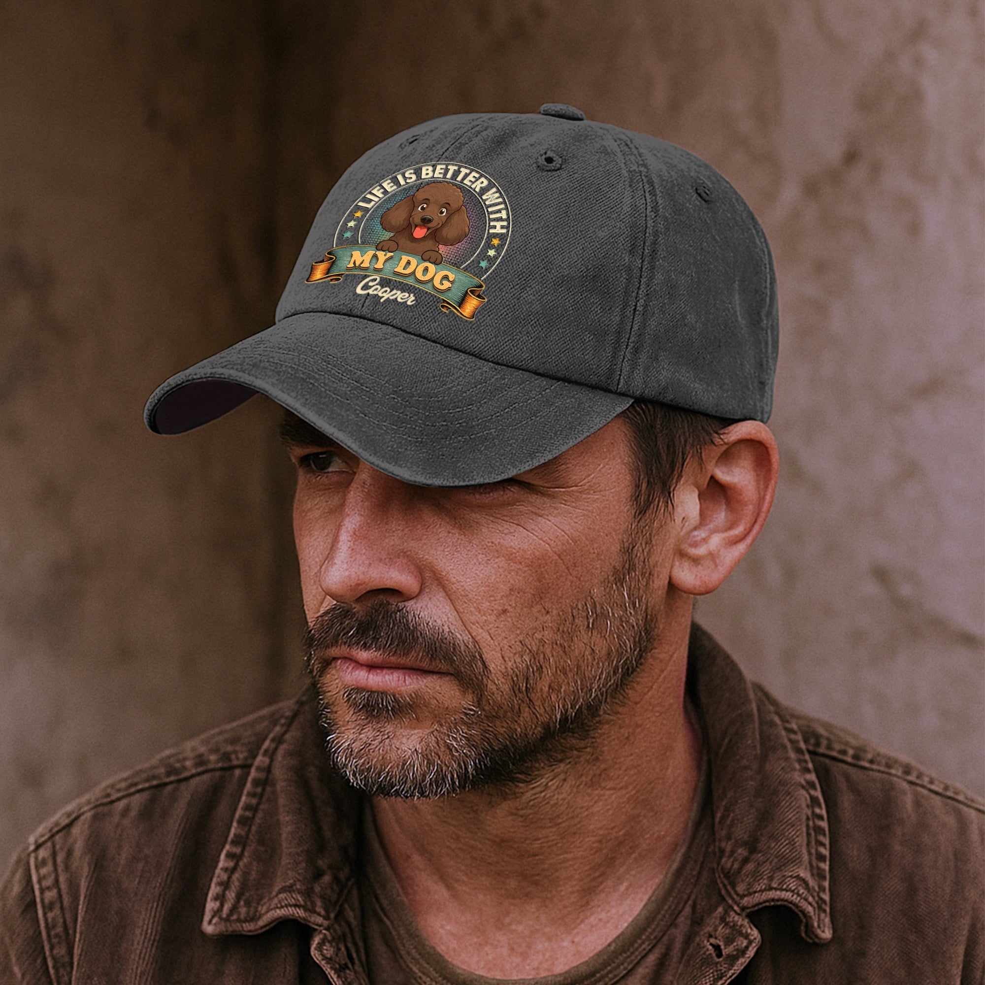 Life Is Better With My Dog - Personalized Cap