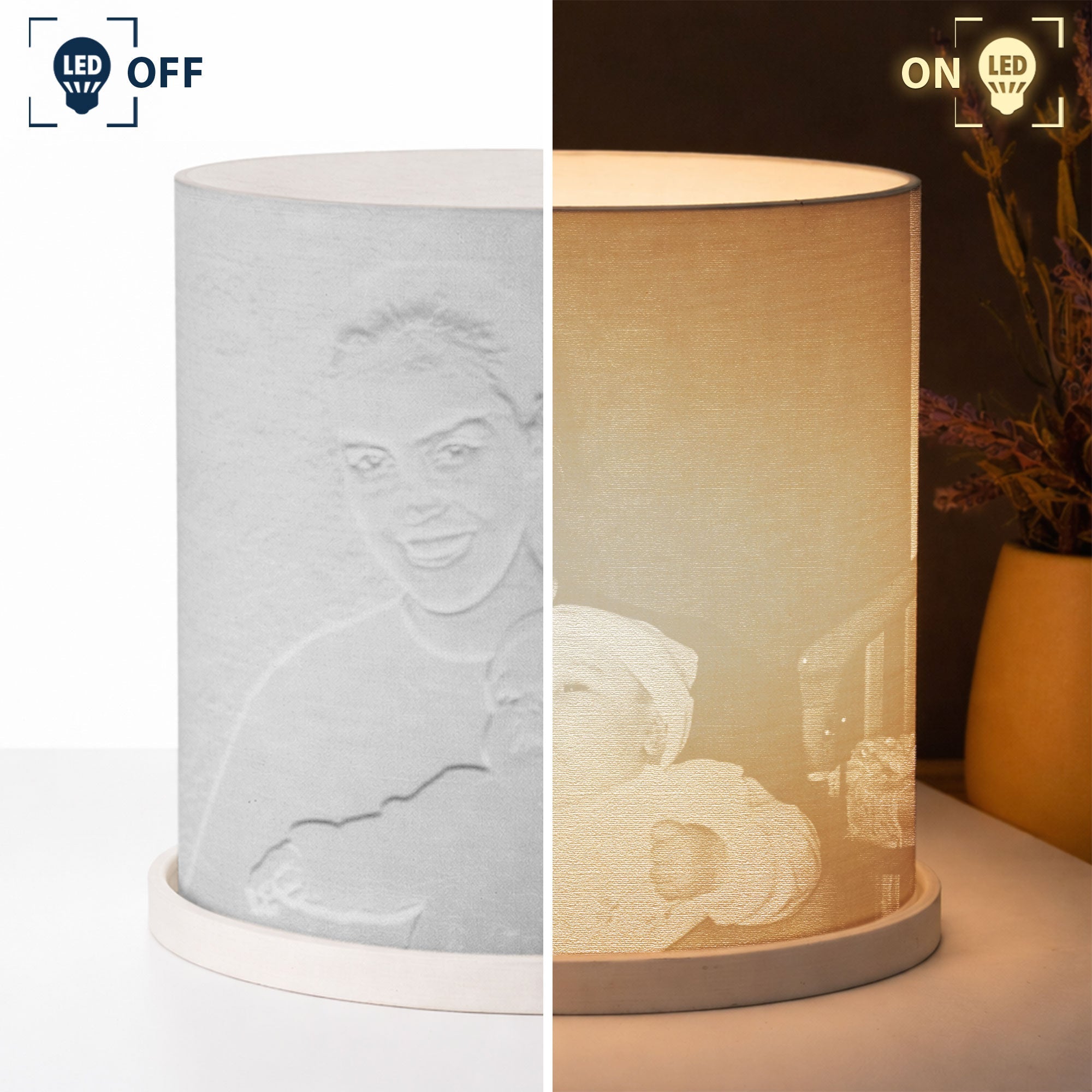 Mother's Day Gifts, Mom, Let The Light Brighten Your Life - Personalized Night Light