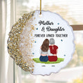 Mother's Day Gifts, Mother & Daughter Forever Linked Together - Personalized Resin Ornament