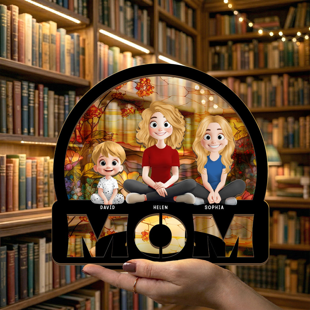 Mother's Day Gifts, Mother's Day Gift For Mom, Mum, Wife - Personalized Wooden Plaque