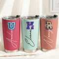 School Logo, High School Logo, Club Logo Graduation Photo - Personalized Tumbler