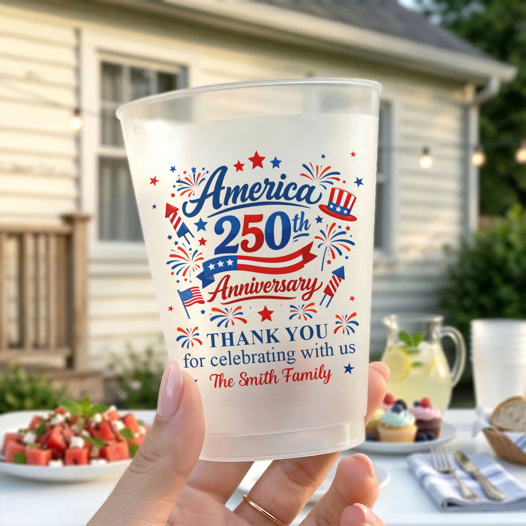 Thank You For Celebrating With Us - Personalized Cups