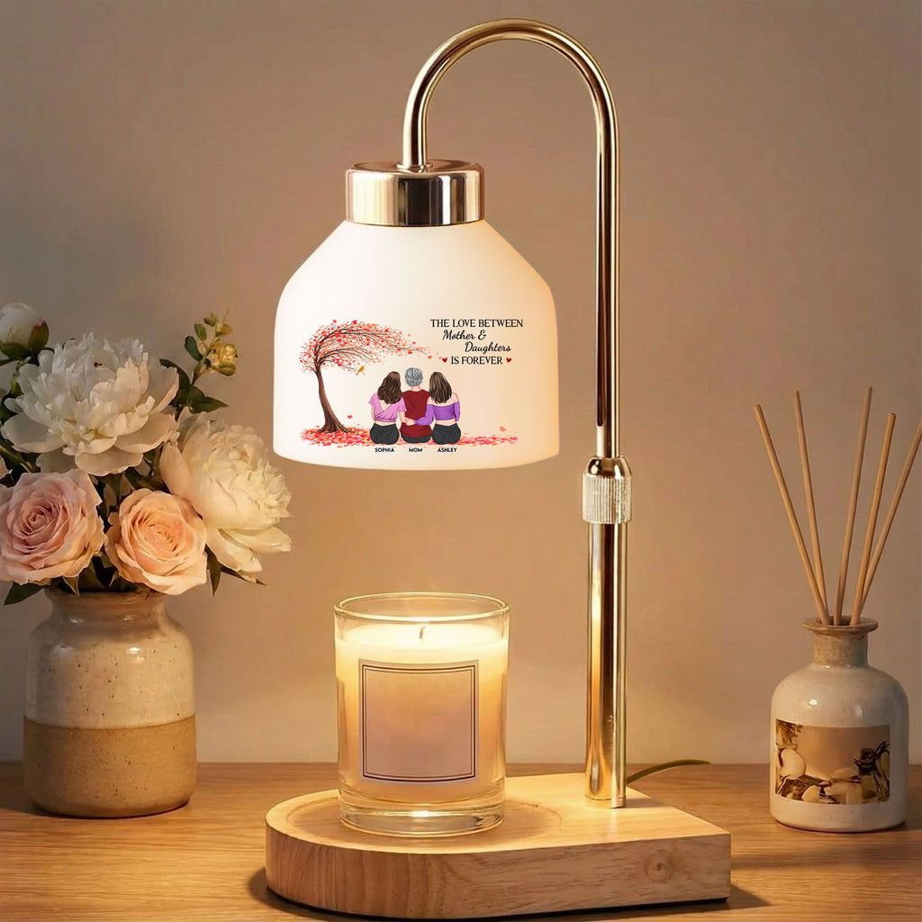 Mother's Day Gifts, The Love Between Mother & Daughter Is Forever - Personalized Candle Warmer