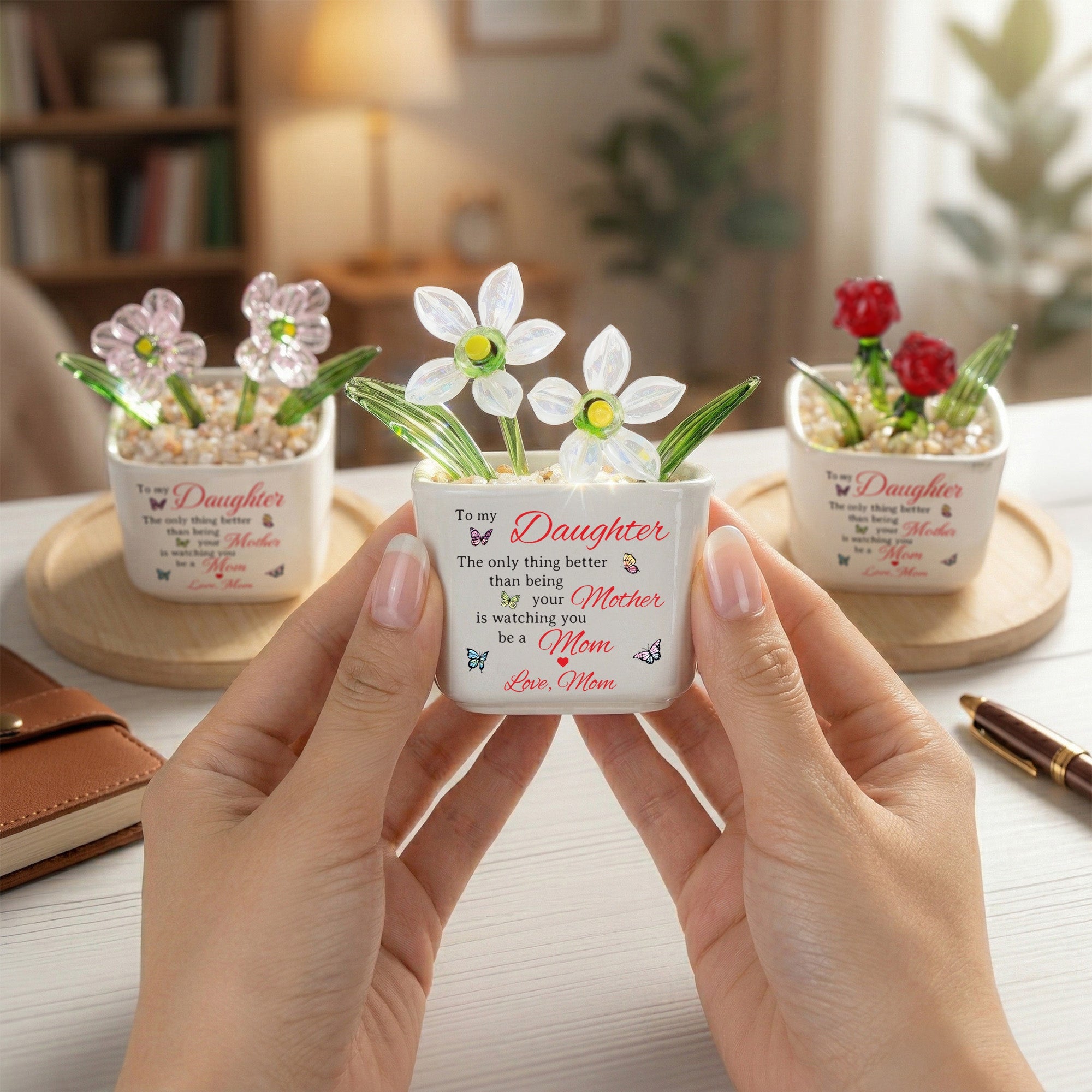 Mother's Day Gifts, The Only Thing Better Than Being Your Mother Gift For New Mom - Personalized Plant Pot